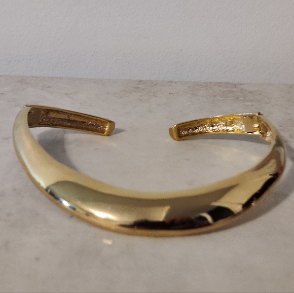 Vintage Oscar De La Renta Hinged Chocker Necklace - Picture 12 of 15